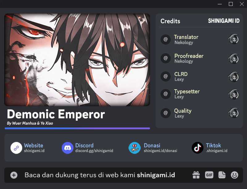 Magic Emperor chapter 530, halaman 1