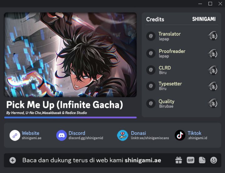 Pick Me Up chapter 89, halaman 1