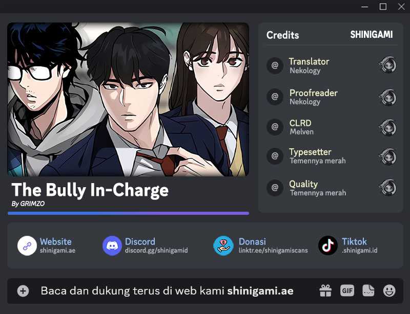The Bully In Charge chapter 95, halaman 1