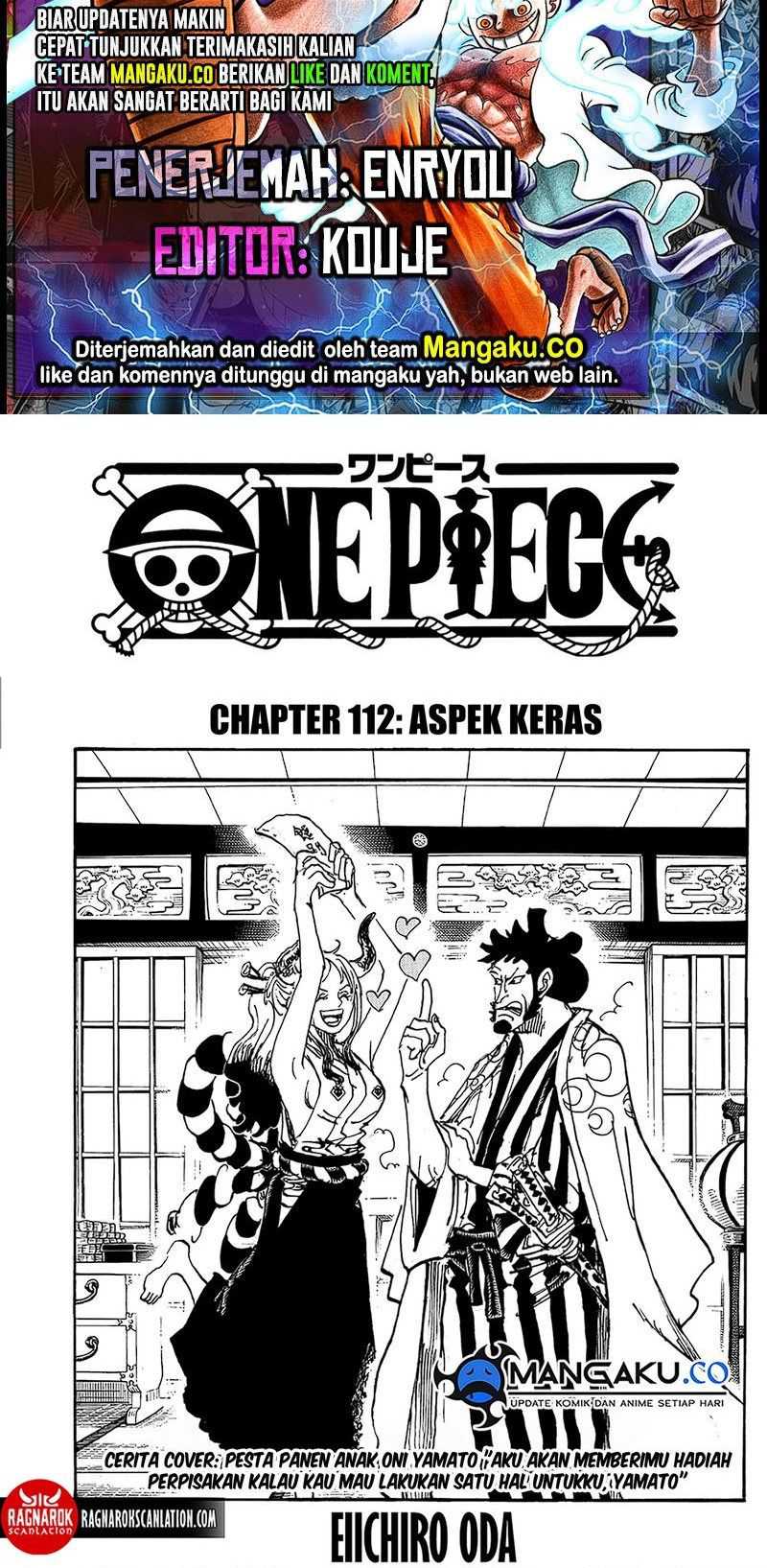 One Piece chapter 1112, halaman 1