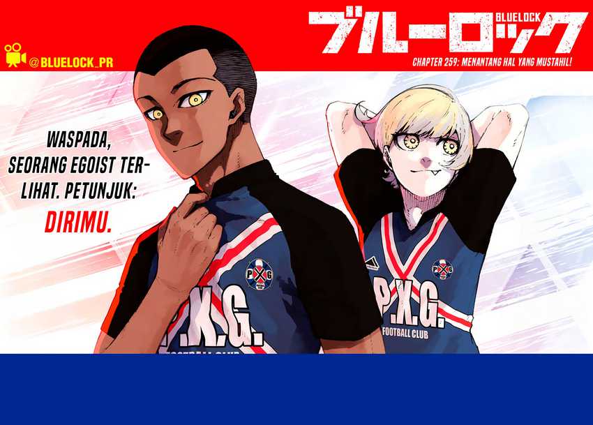 Blue Lock chapter 259, halaman 2