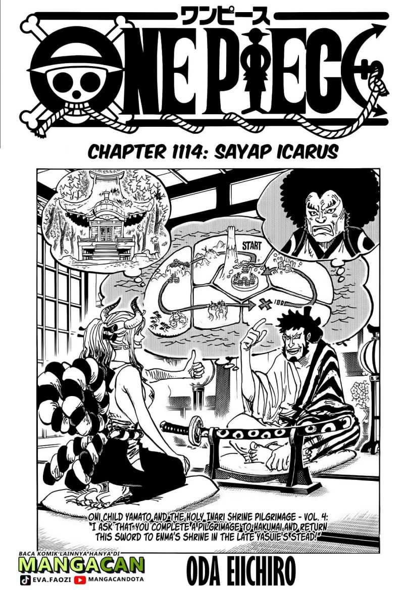 One Piece chapter 1114, halaman 1