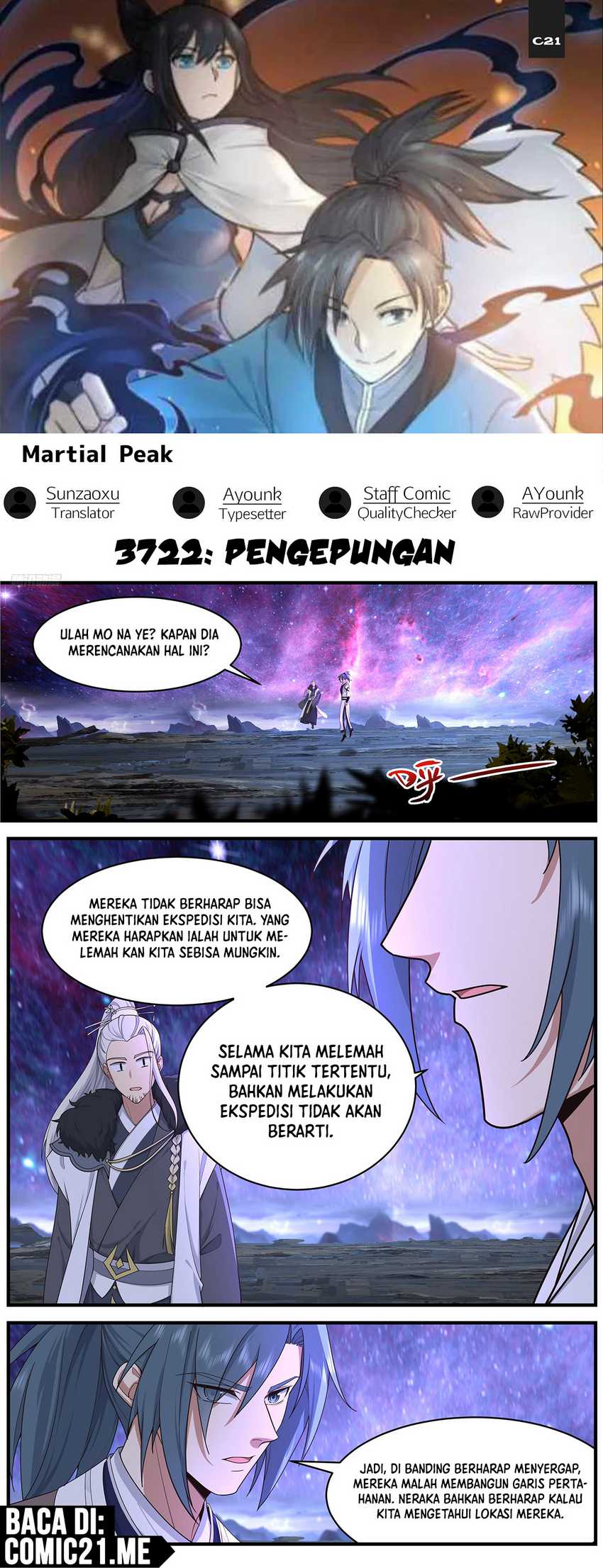 Martial Peak chapter 3722, halaman 1