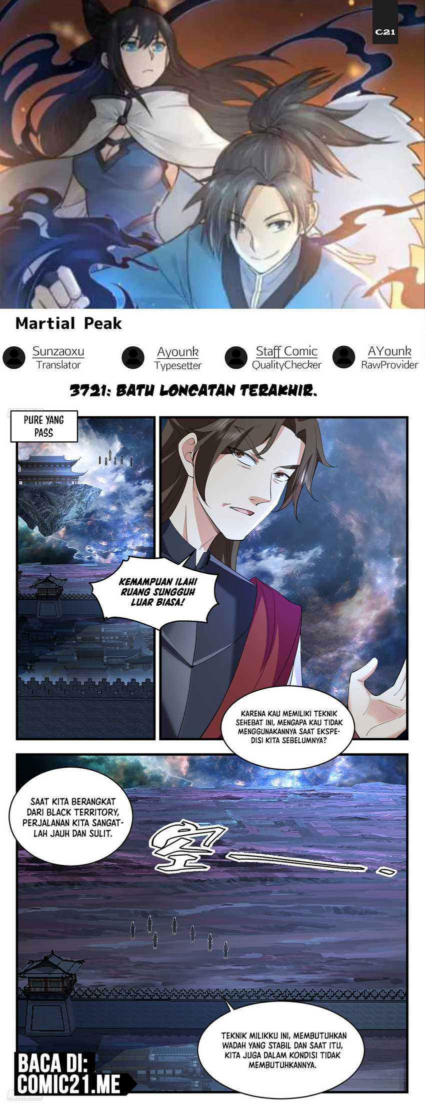 Martial Peak chapter 3721, halaman 1