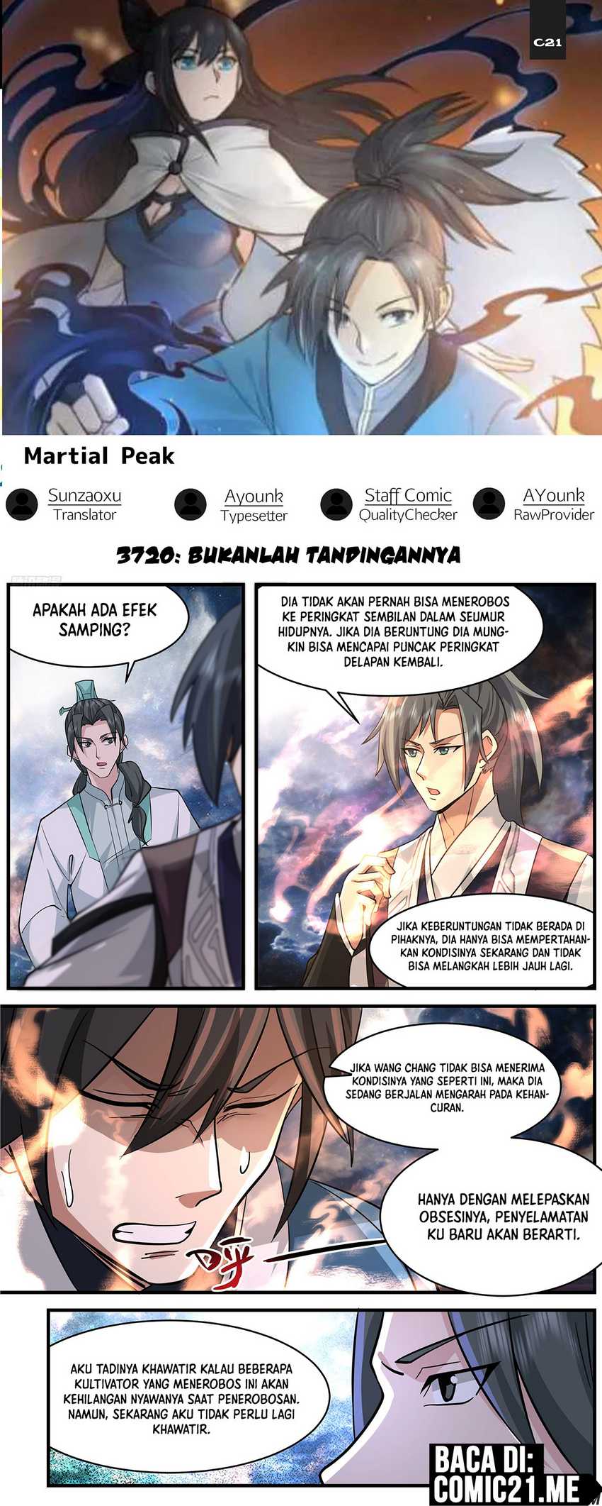 Martial Peak chapter 3720, halaman 1