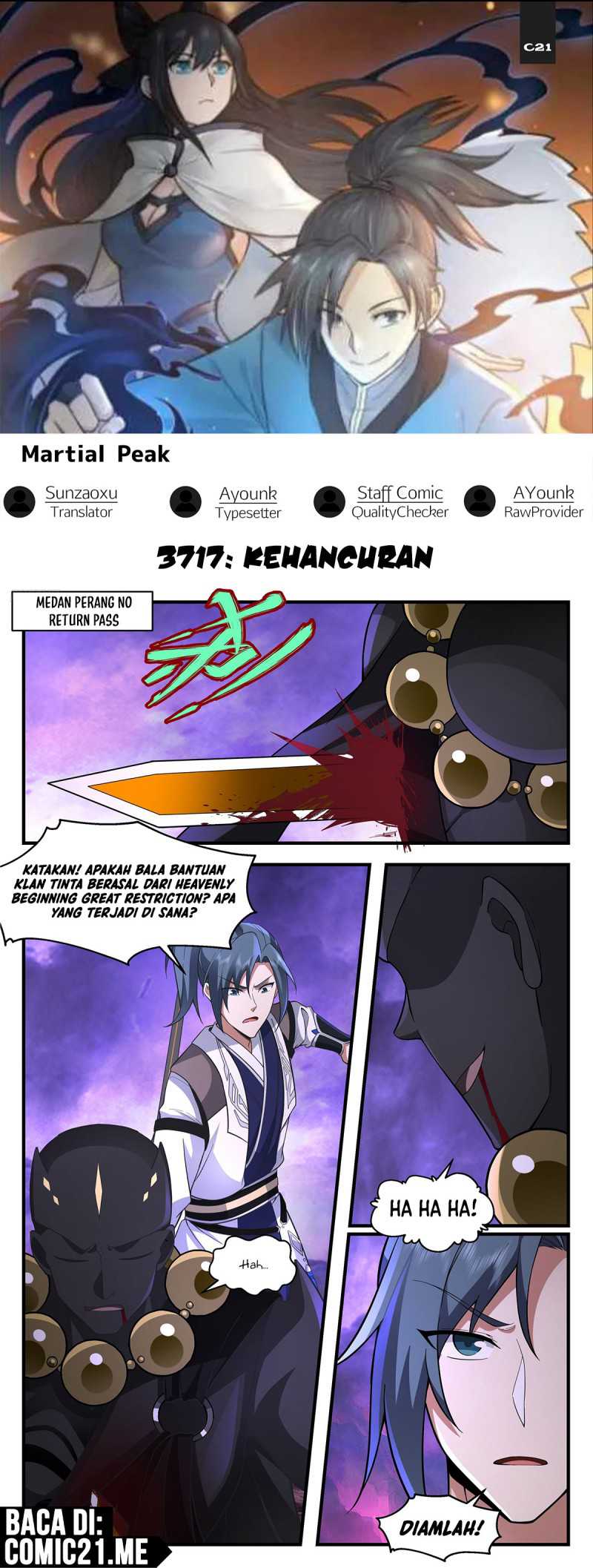 Martial Peak chapter 3717, halaman 1