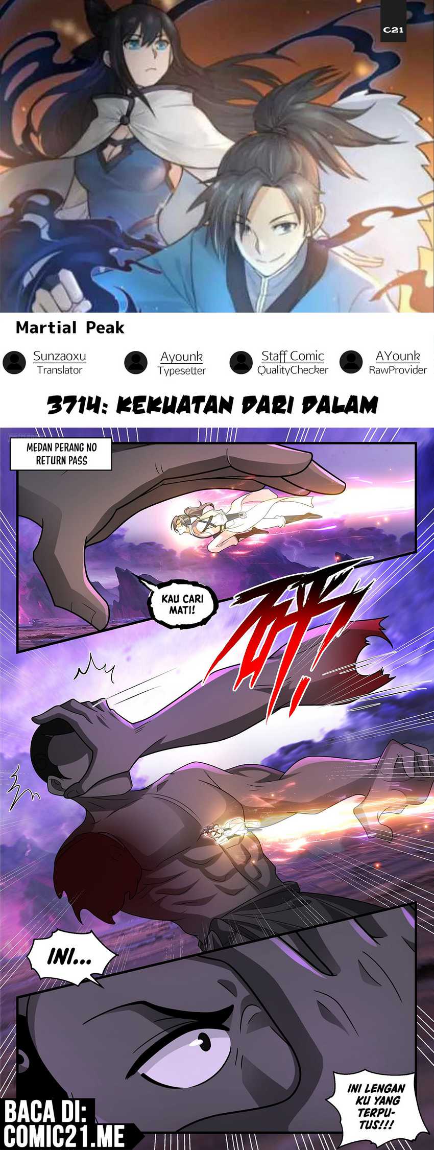 Martial Peak chapter 3714, halaman 1
