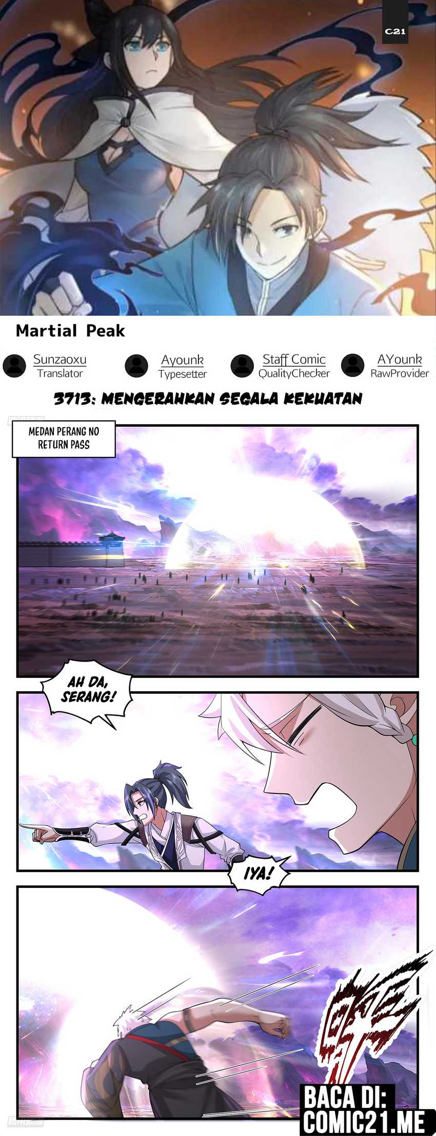 Martial Peak chapter 3713, halaman 1