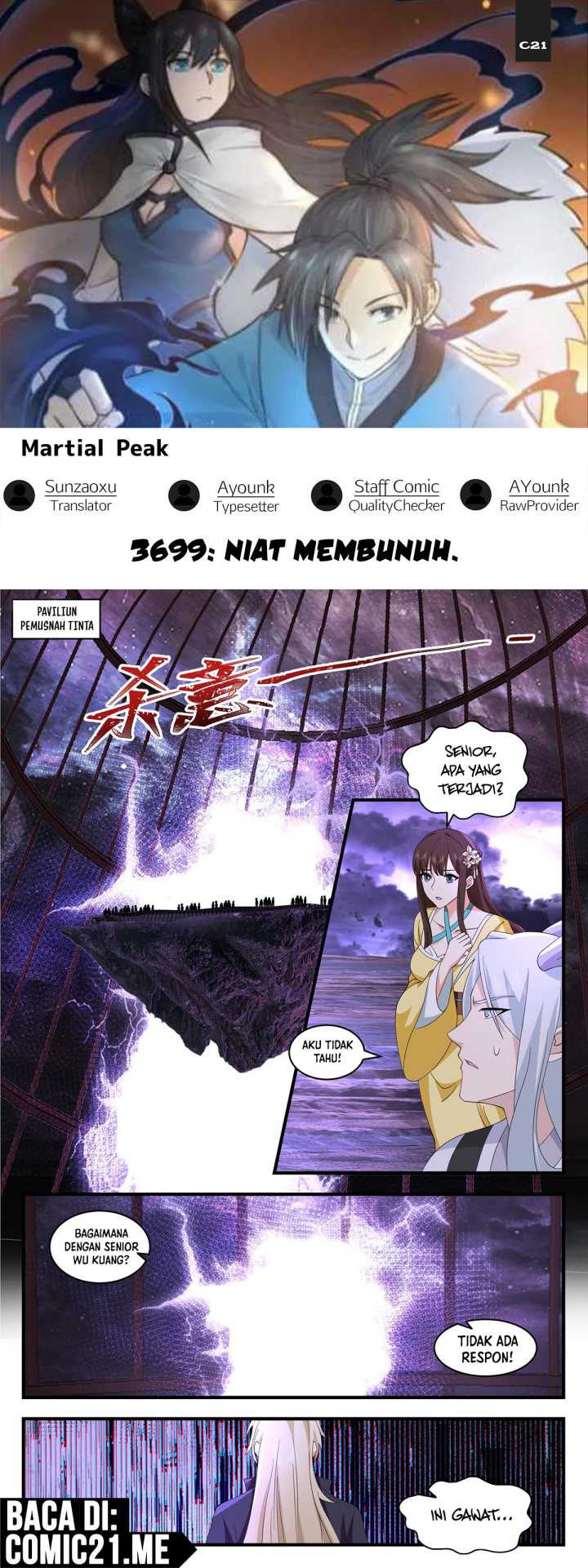 Martial Peak chapter 3699, halaman 1