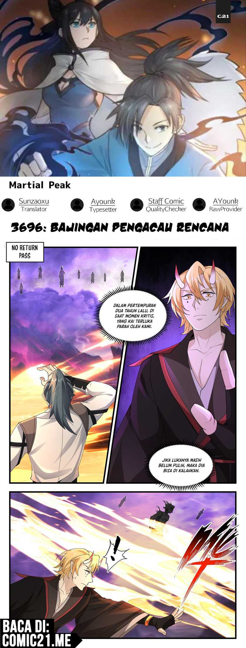 Martial Peak chapter 3696, halaman 1