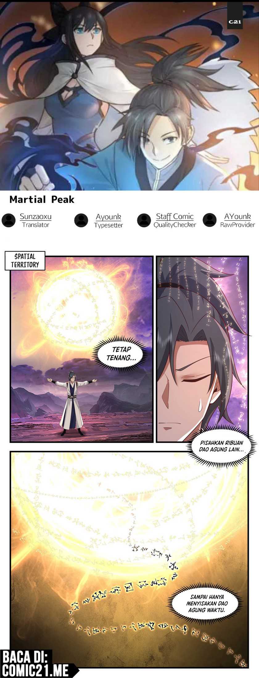 Martial Peak chapter 3693, halaman 1