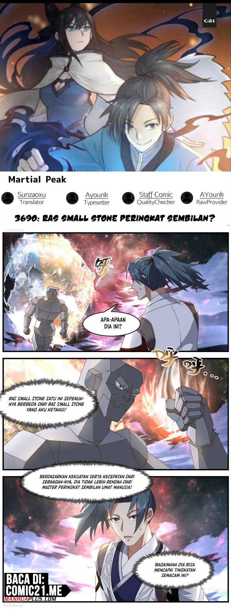 Martial Peak chapter 3690, halaman 1