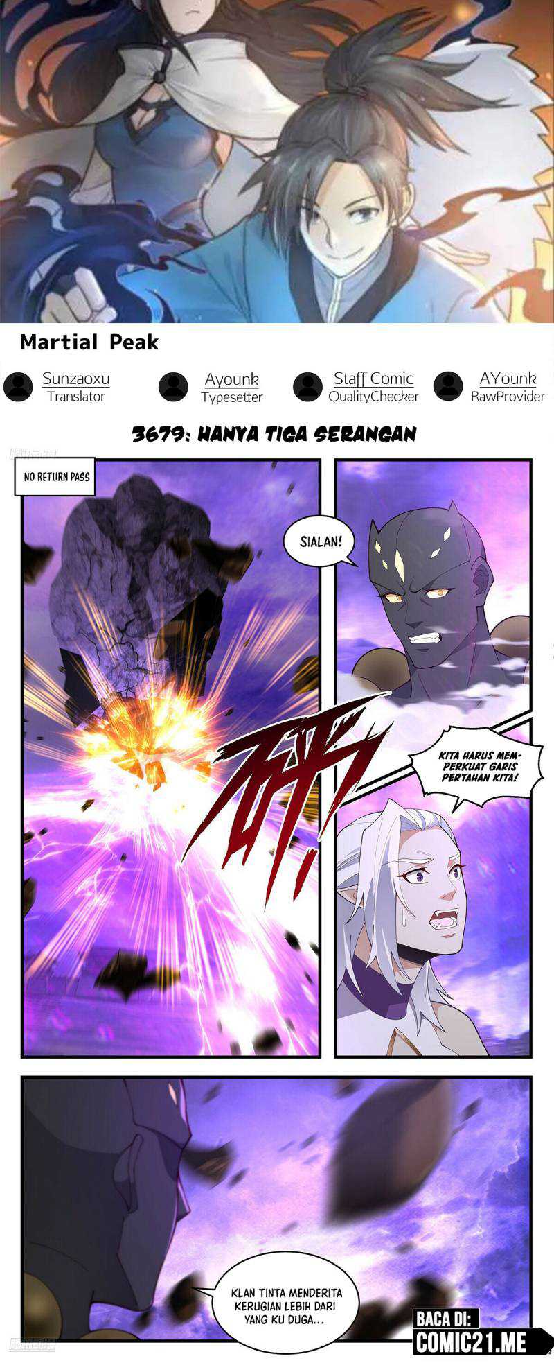Martial Peak chapter 3679, halaman 1