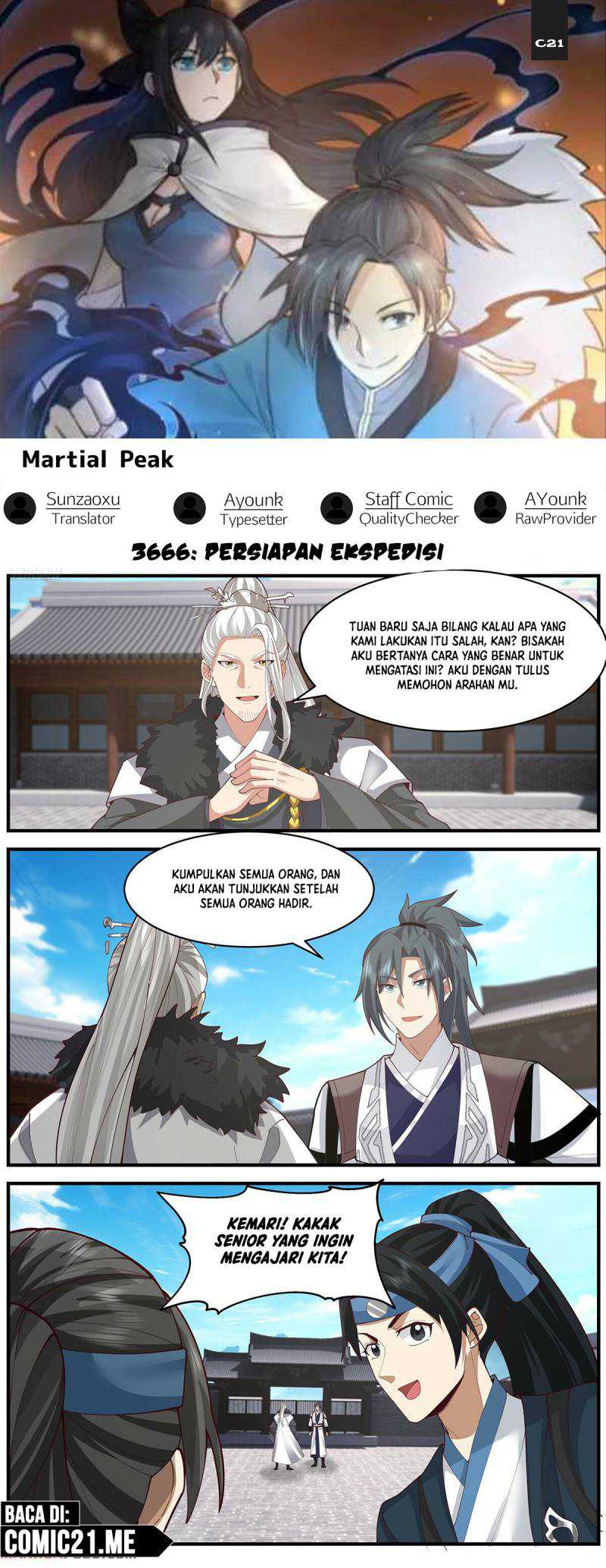 Martial Peak chapter 3666, halaman 1