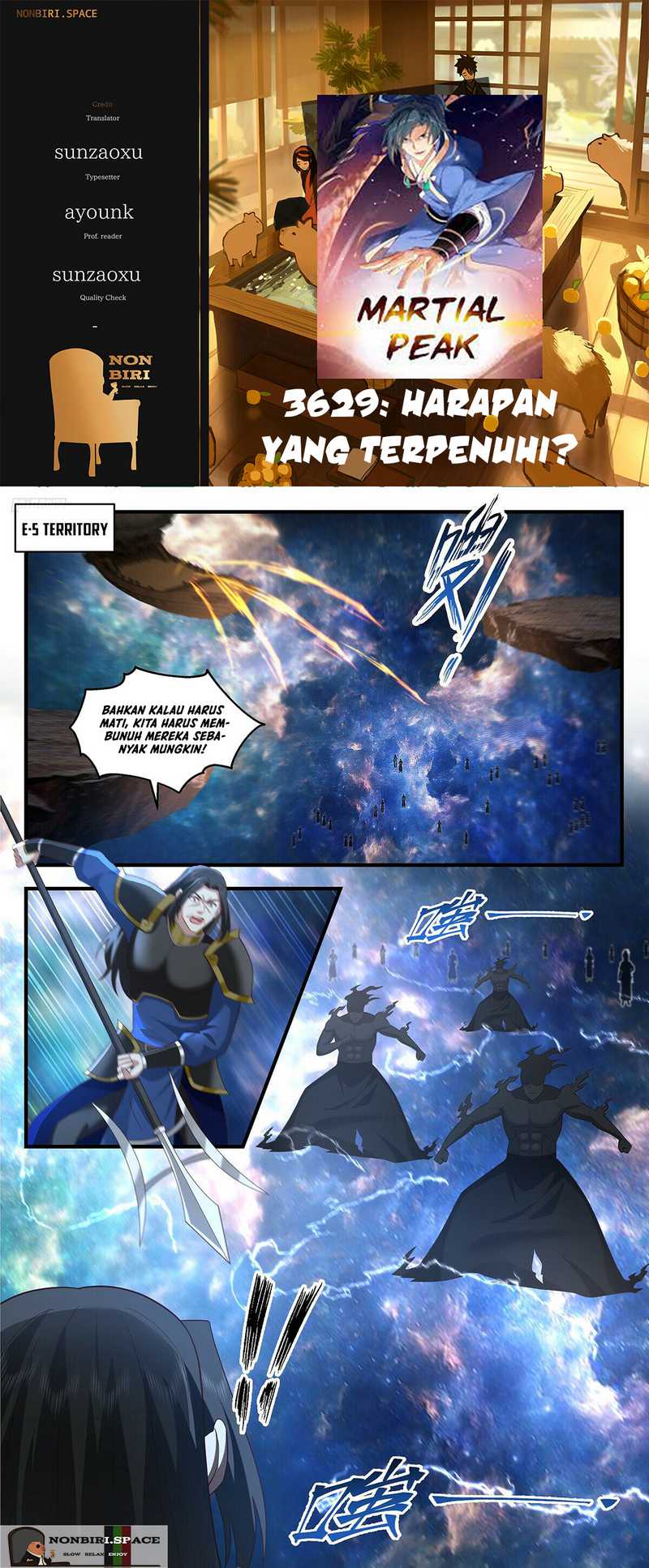 Martial Peak chapter 3629, halaman 1