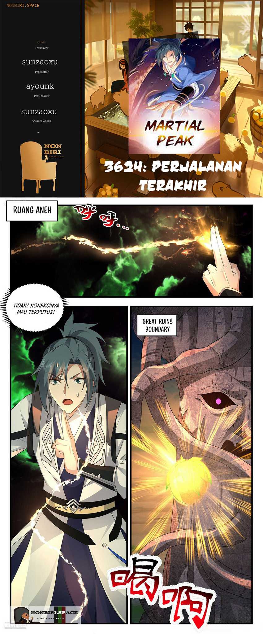 Martial Peak chapter 3624, halaman 1
