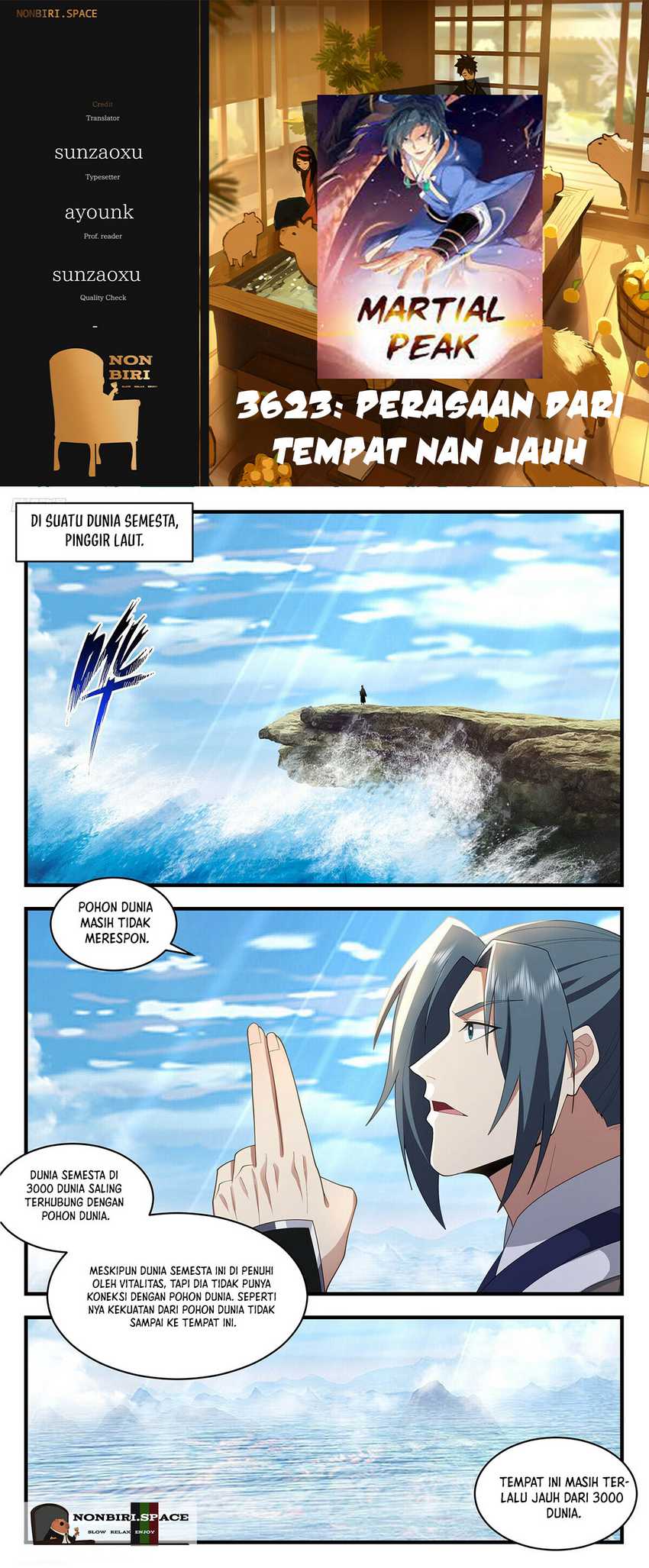 Martial Peak chapter 3623, halaman 1