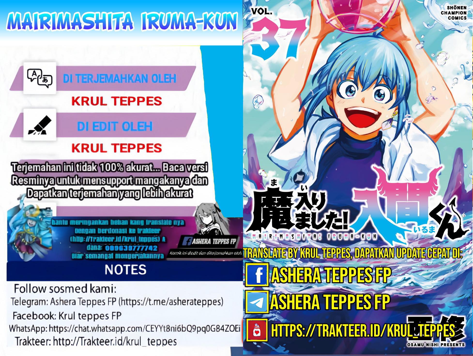 Mairimashita! Iruma-kun chapter 345, halaman 1