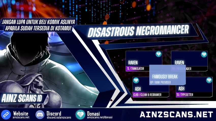 Disastrous Necromancer chapter 89, halaman 1