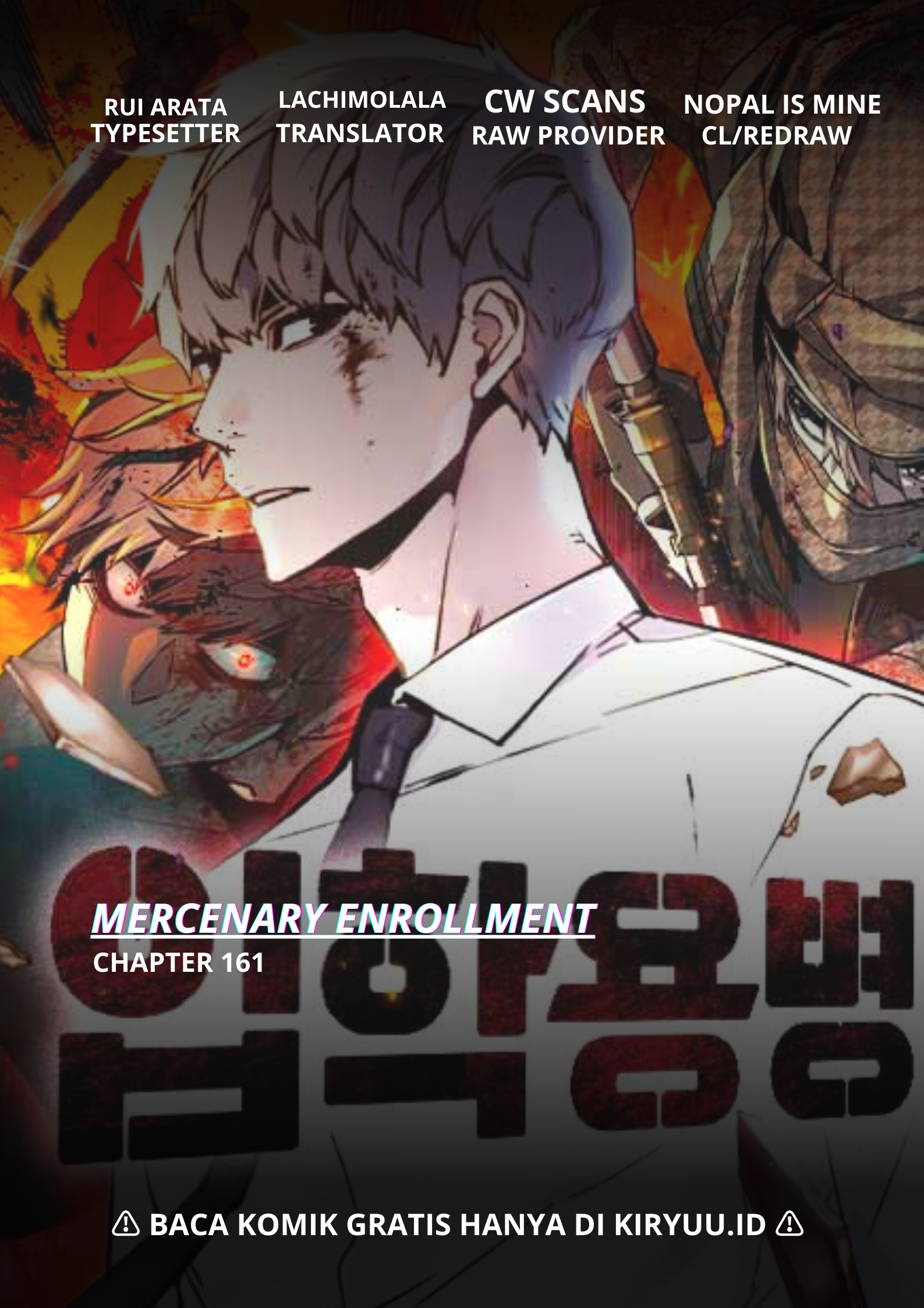Mercenary Enrollment chapter 161, halaman 1