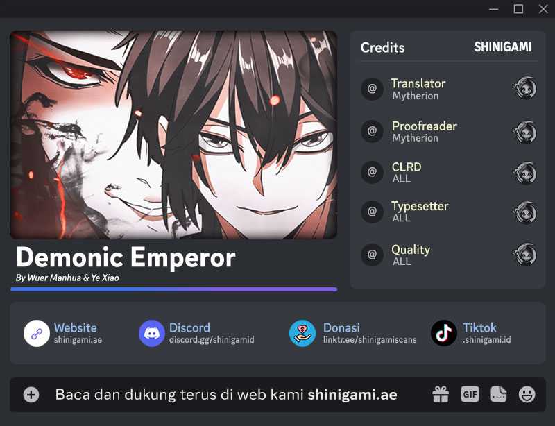 Magic Emperor chapter 562, halaman 1
