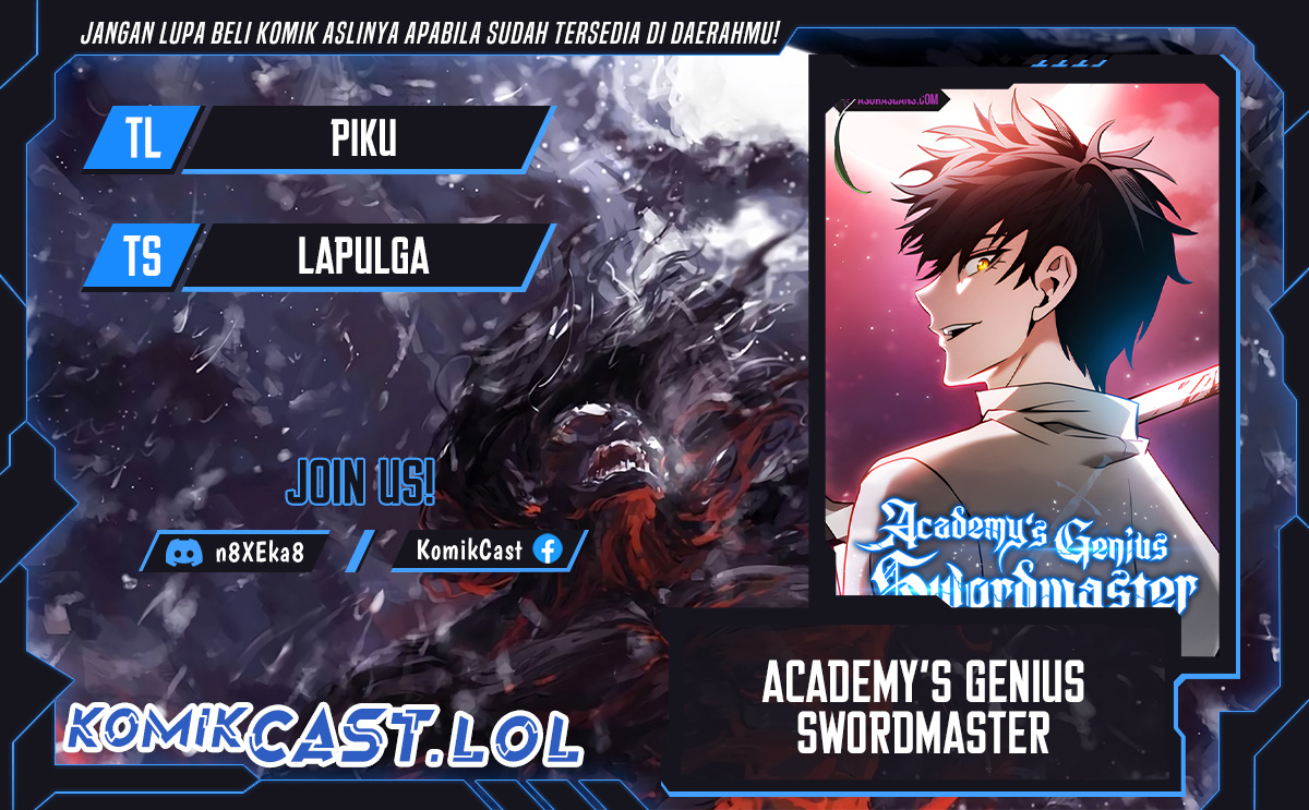 Academy’s Genius Swordmaster chapter 54, halaman 1