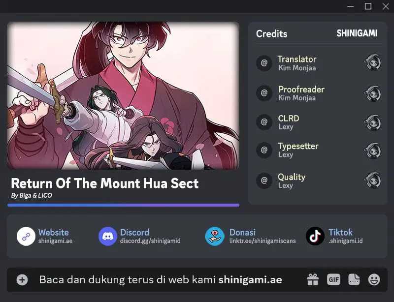 Return of the Flowery Mountain Sect chapter 129, halaman 1