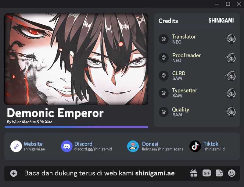 Magic Emperor chapter 572, halaman 1