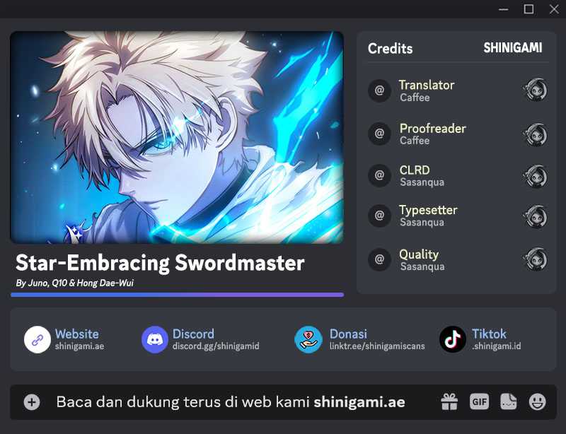Star-Embracing Swordmaster chapter 52, halaman 1