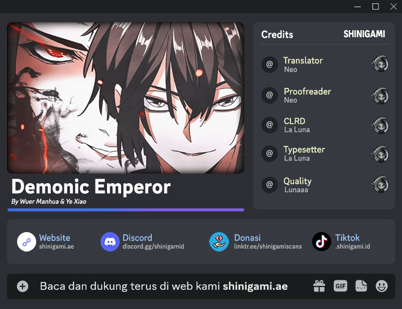 Magic Emperor chapter 578, halaman 1