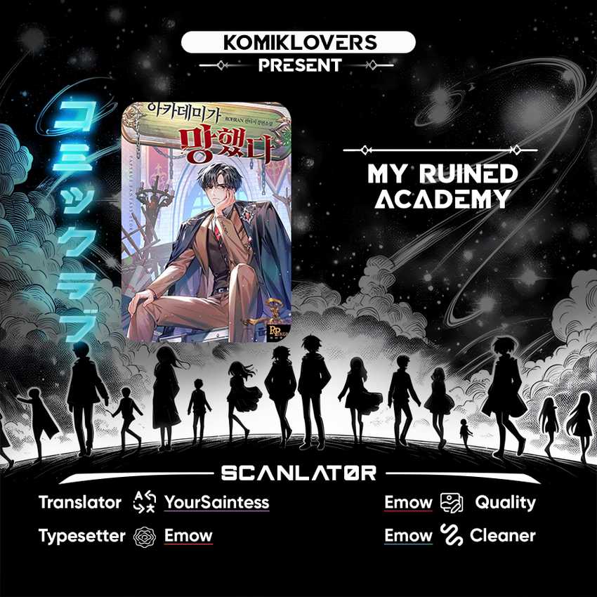 My Ruined Academy Life chapter 9, halaman 1