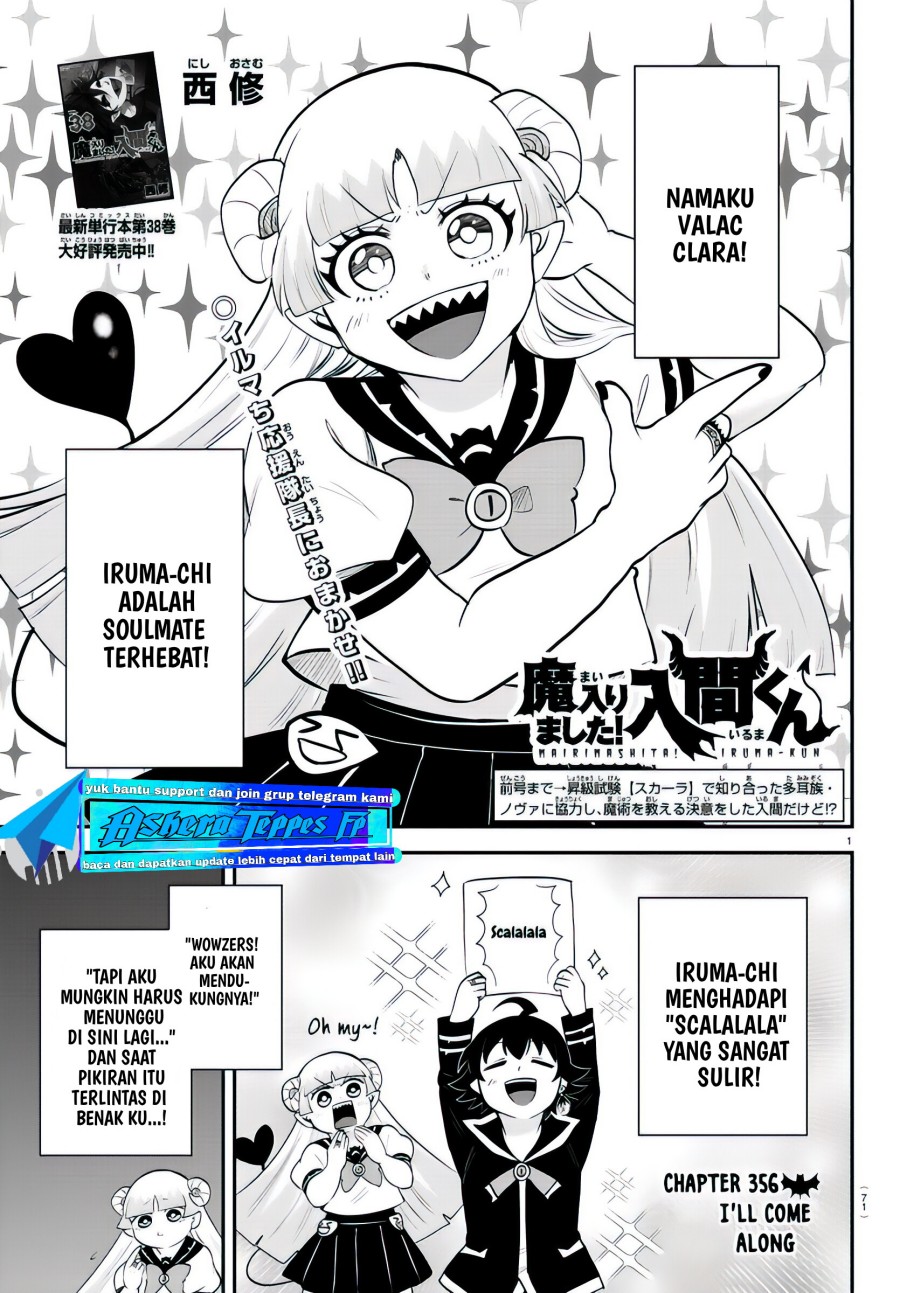 Mairimashita! Iruma-kun chapter 356, halaman 2