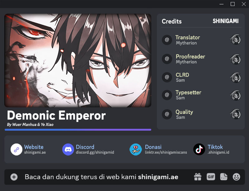 Magic Emperor chapter 583, halaman 1