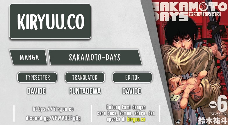 Sakamoto Days chapter 178, halaman 1