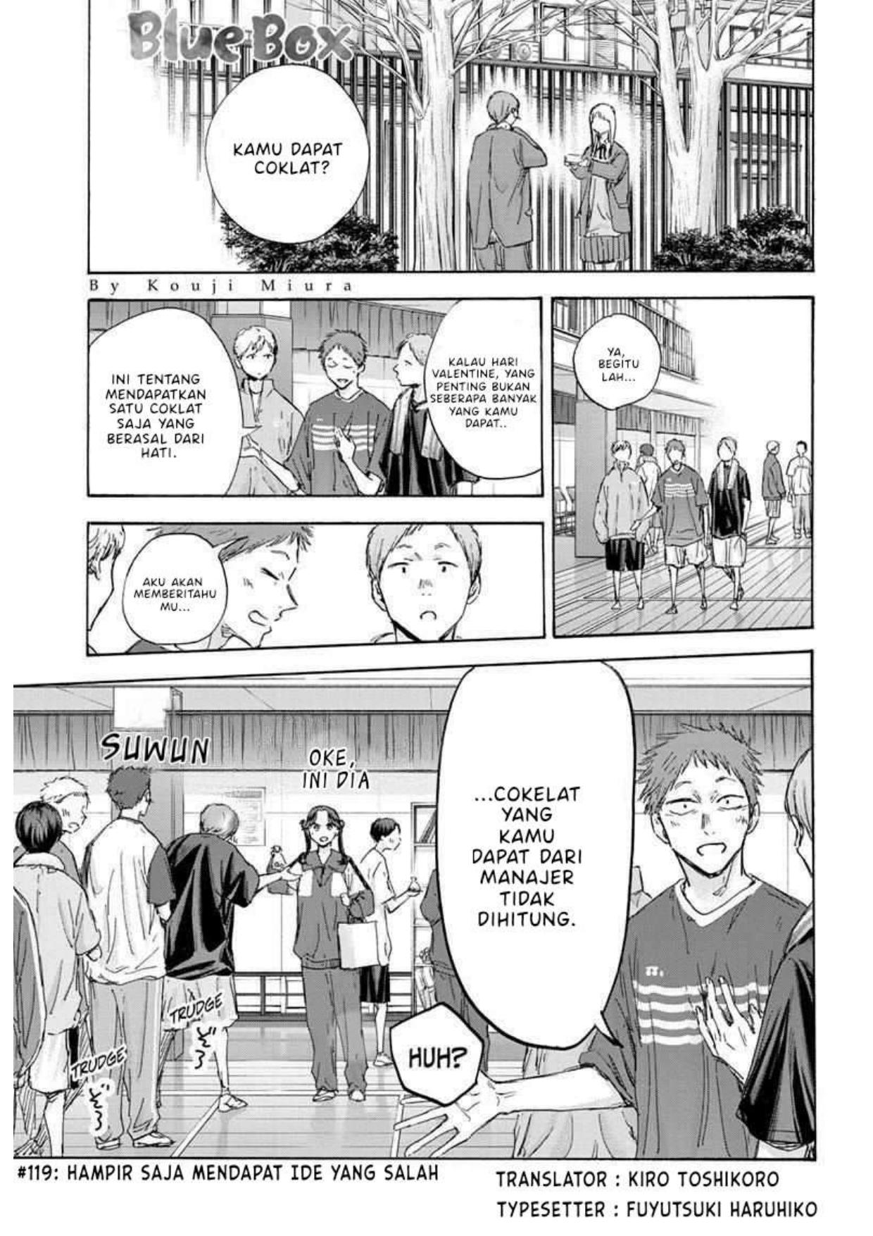 Ao no Hako chapter 119, halaman 1