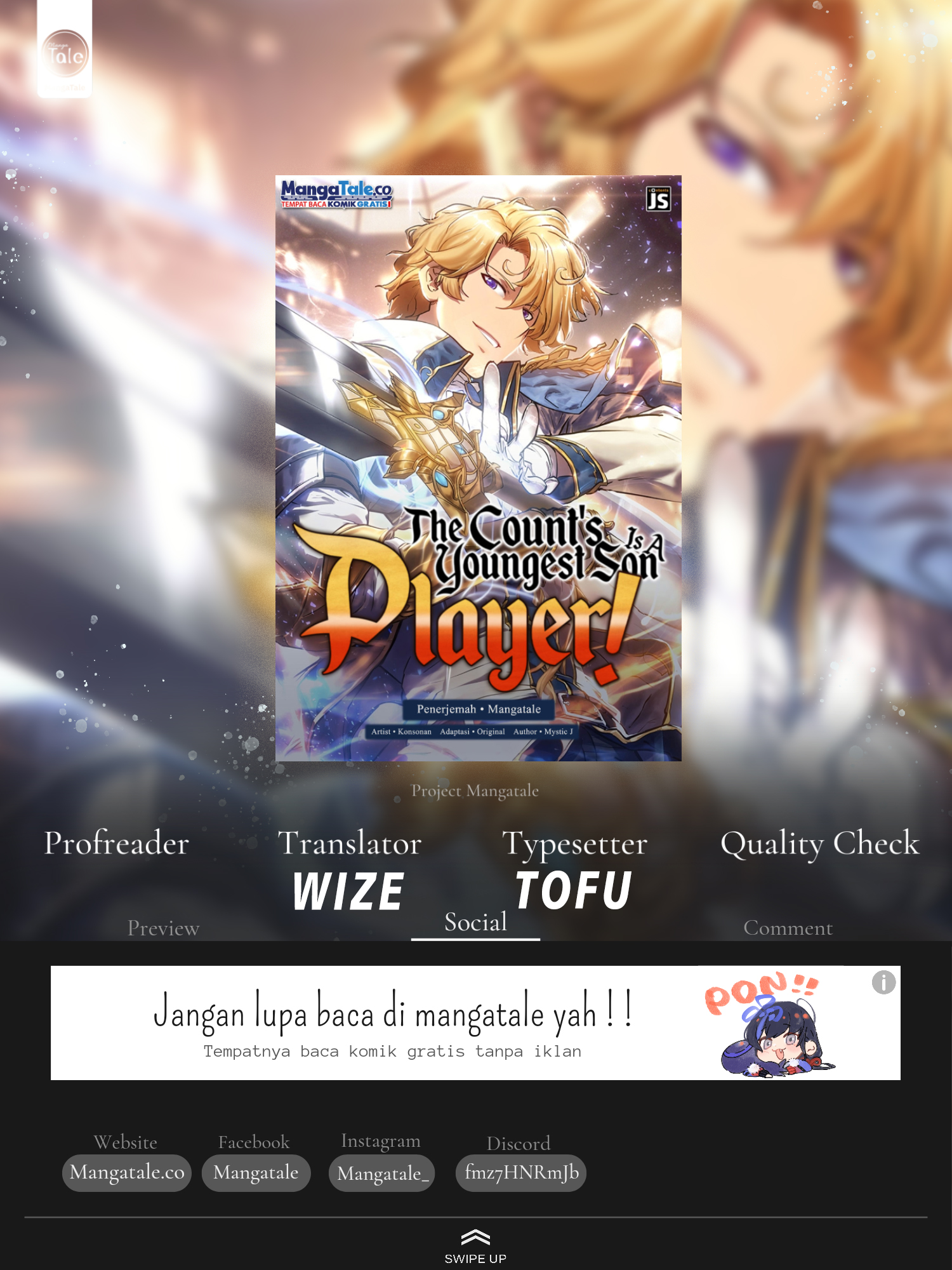 The Count’s Youngest Son Is A Player! chapter 70, halaman 1