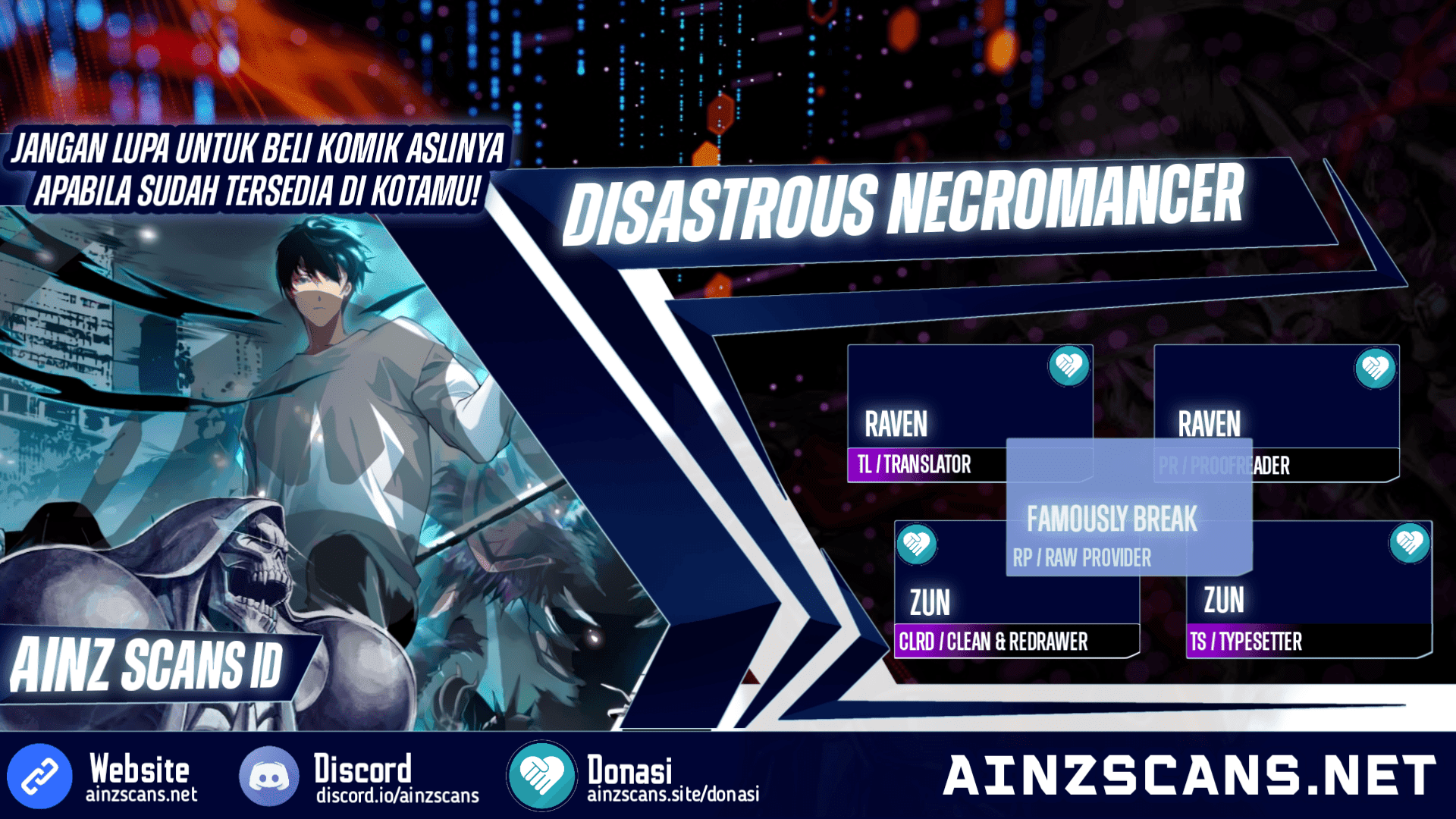 Disastrous Necromancer chapter 122, halaman 1