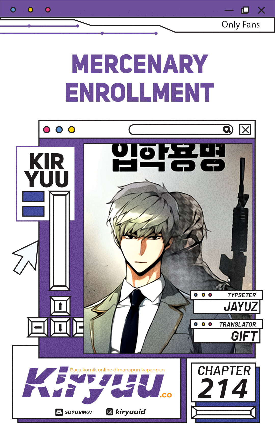 Mercenary Enrollment chapter 214, halaman 1