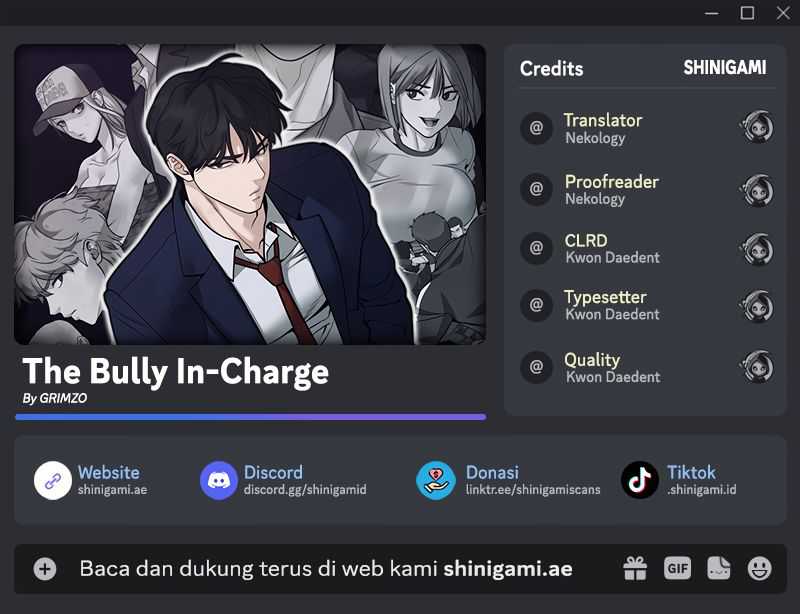 The Bully In Charge chapter 112, halaman 1
