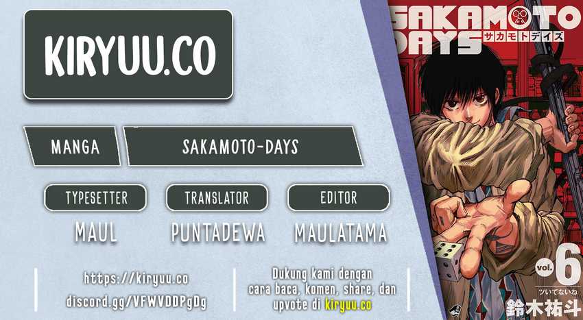 Sakamoto Days chapter 192, halaman 1