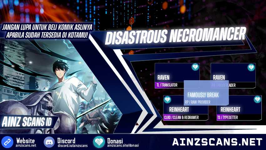 Disastrous Necromancer chapter 146, halaman 1