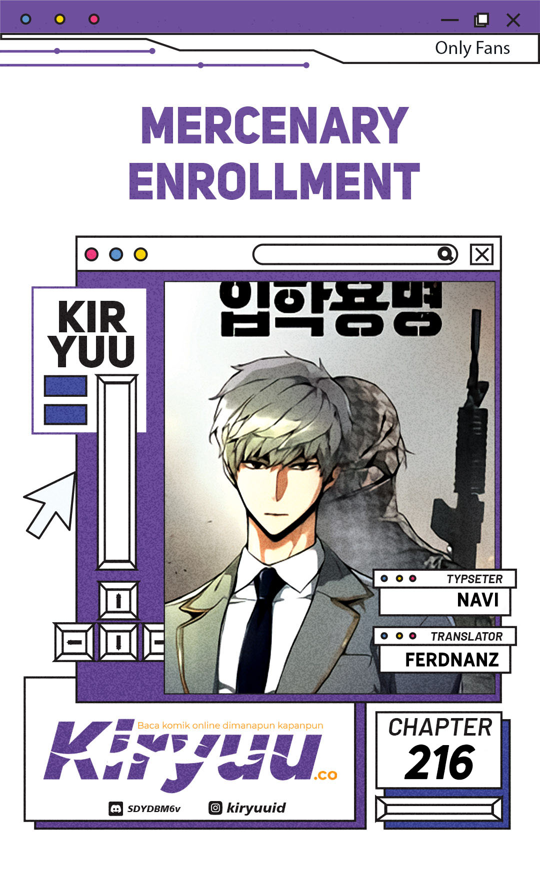 Mercenary Enrollment chapter 224, halaman 1