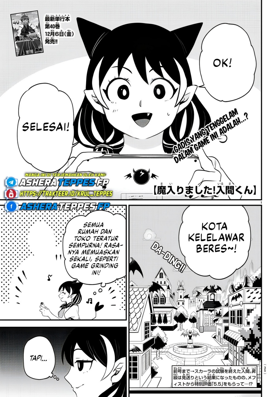 Mairimashita! Iruma-kun chapter 374, halaman 2