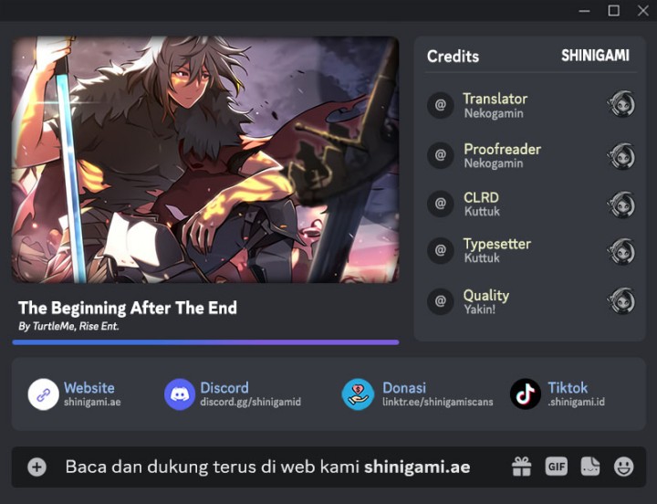 The Beginning After The End chapter 188, halaman 1