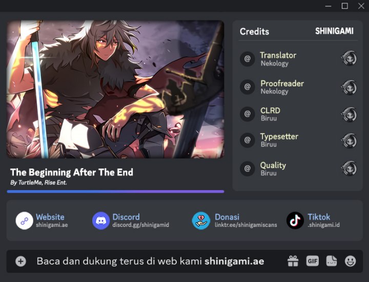 The Beginning After The End chapter 180, halaman 1