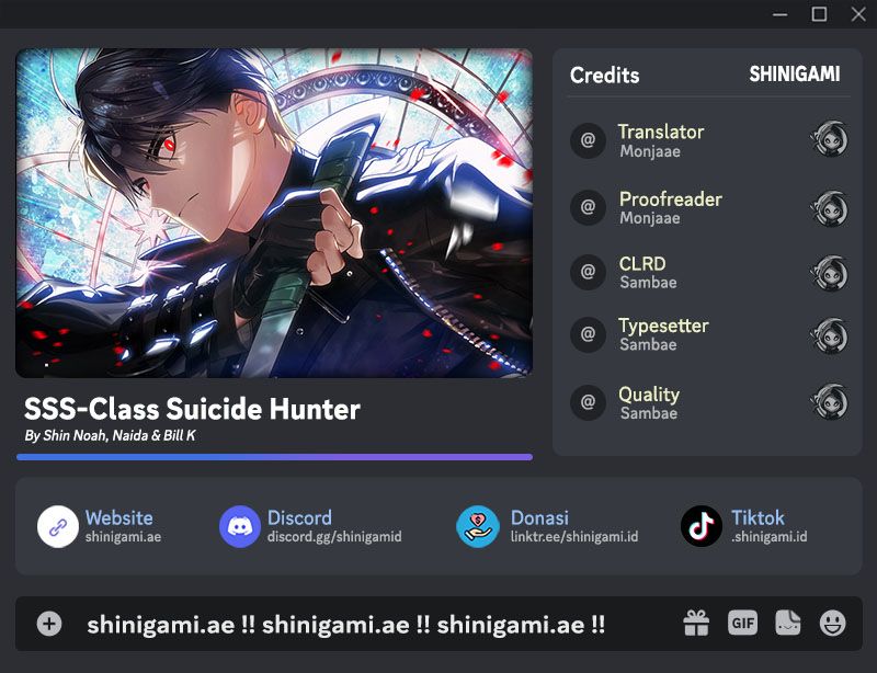 SSS-Class Suicide Hunter chapter 126, halaman 1