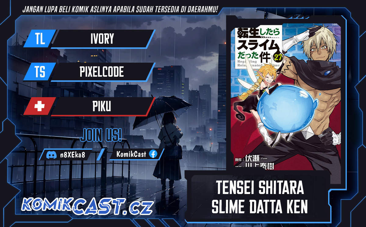 Tensei Shitara Slime Datta Ken chapter 122, halaman 1