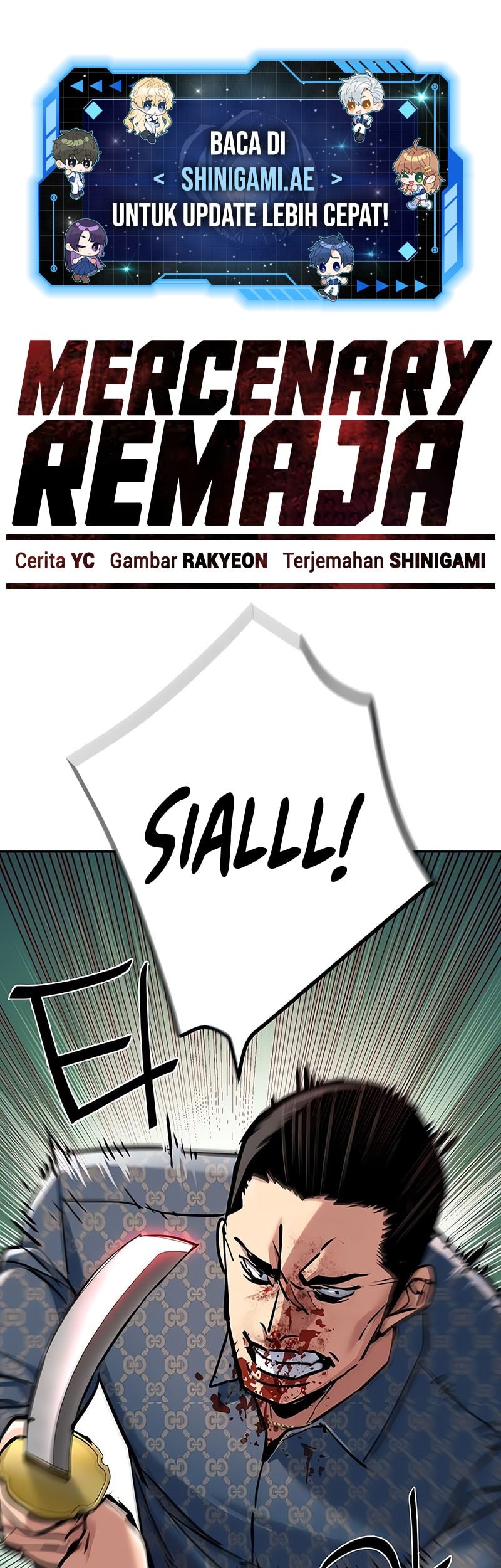 Mercenary Enrollment chapter 233, halaman 1