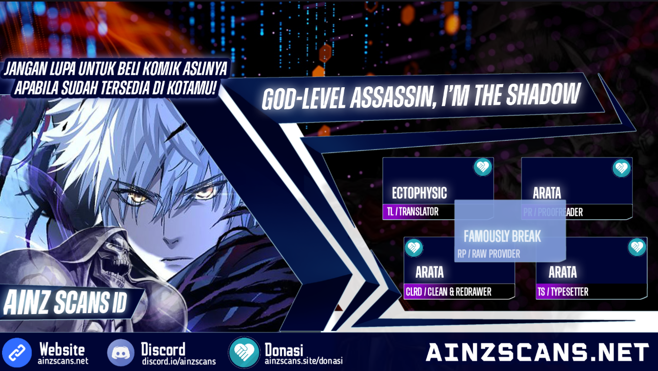 God-level Assassin, I’m the Shadow chapter 13, halaman 1