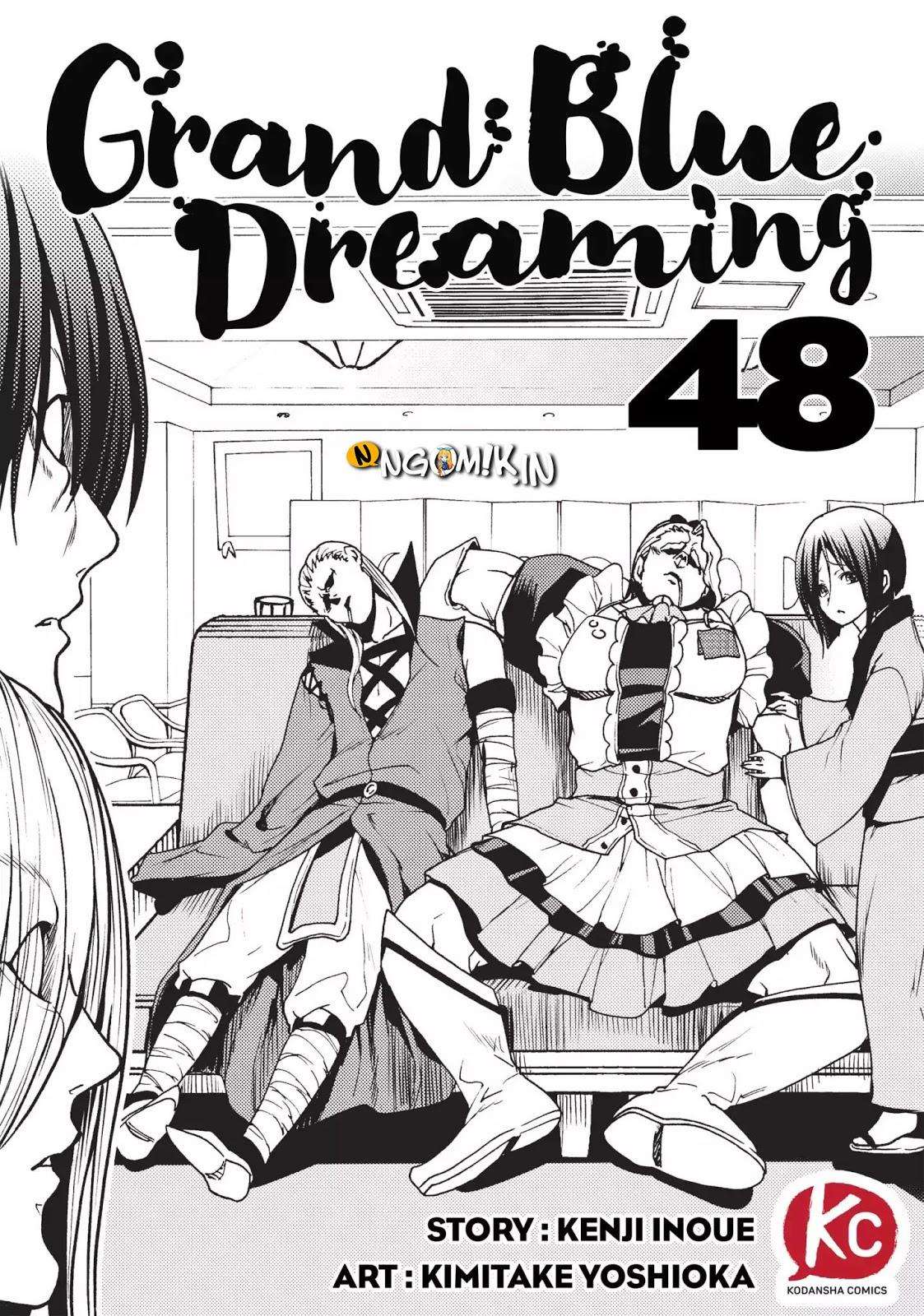 Grand Blue chapter 48, halaman 2